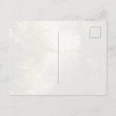 Dreamy golden park art photo Music Player ポストカード (裏面)