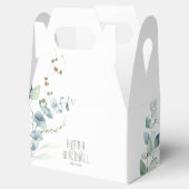 Dreamy Greenery結婚の緑/青V2 ID817 フェイバーボックス (オープン)