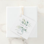 Dreamy Greenery結婚のV1Green/Blue ID817 フェイバータグ (インサイチュ)