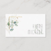 Dreamy Greenery Wishing Well V2グリーン/ブルーID817 エンクロージャーカード (裏面)