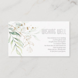 Dreamy Greenery Wishing Well V2グリーン/ブルーID817 エンクロージャーカード