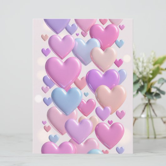 Dreamy Hearts カード (スタンド正面)