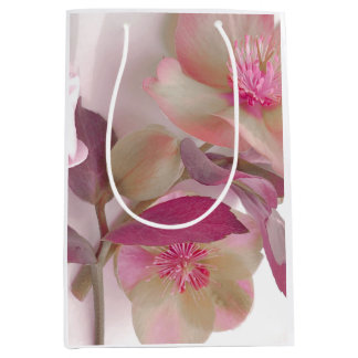 Dreamy Hellebores Paper Placemat ミディアムペーパーバッグ
