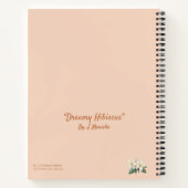 Dreamy Hibiscus Planner ノートブック (裏面)