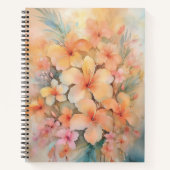 Dreamy Hibiscus Planner ノートブック (正面)