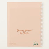 Dreamy Hibiscus Planner プランナー手帳 (裏面)