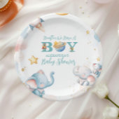 Dreamy Houston私たちは男の子の宇宙を持っている ペーパープレート