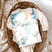 Dreamy Houston私たちは男の子の宇宙を持っている 招待状