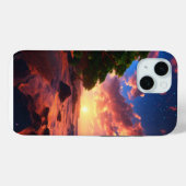 Dreamy iPhone 15ケースデザイン Case-Mate iPhoneケース (裏面 (横))