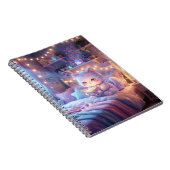 Dreamy Kitten Kawaii Spiral Notebook ノートブック (右側)
