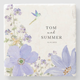 Dreamy Lilac Wedding ストーンコースター
