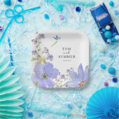 Dreamy Lilac Wedding ペーパープレート (パーティー)