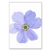 Dreamy Lilac Wedding Table Place Number テーブルナンバー (裏面)