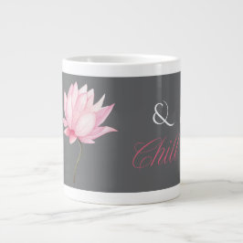 Dreamy Lotus “& Chill” リラクシングウェルネスギフト ジャンボコーヒーマグカップ