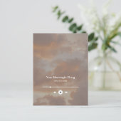 Dreamy Minimalist Music Player and favorite song ポストカード (スタンド正面)