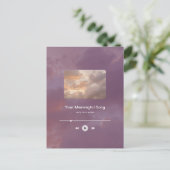 Dreamy Minimalist Music Player and favorite song ポストカード (スタンド正面)