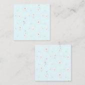 Dreamy Mint Meadow ノートカード (正面/裏面)