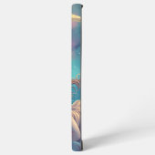 Dreamy Moon Girl Samsung Case Design | Cute Baby Samsung Galaxyケース (左側面)