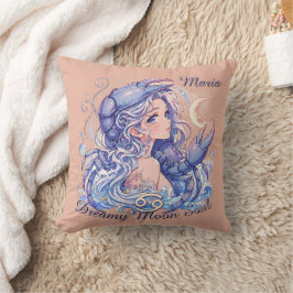 Dreamy Moon Soul Cancer Aesthetic Pillow クッション