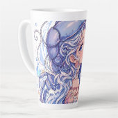 Dreamy Moon Soul Cancer Latte Mug カフェラテマグ (左アングル)