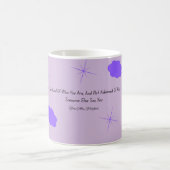 Dreamy Morning Mug ☁️"Sip Softly, Dream Loudly コーヒーマグカップ (中央)