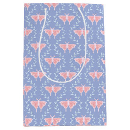 Dreamy Moth & Vine – Whimsical Nature ミディアムペーパーバッグ