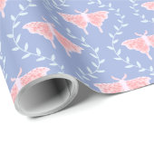 Dreamy Moth & Vine – Whimsical Nature ラッピングペーパー (ロールコーナー)