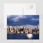 Dreamy New York Skylineはがき ポストカード (正面/裏面)