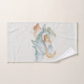 Dreamy Ocean and Cloud Bath Towels ハンドタオル (ハンドタオル)