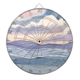 Dreamy Ocean Waves | Watercolor ダーツボード