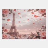 Dreamy Paris Romance: Eiffel Tower ラッピングペーパーシート (正面3)