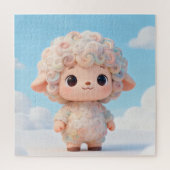 Dreamy Pastel Lamb Puzzle ジグソーパズル (縦)