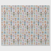 Dreamy Pastel Nutcracker Christmas Wrapping Paper ラッピングペーパー (フラット)