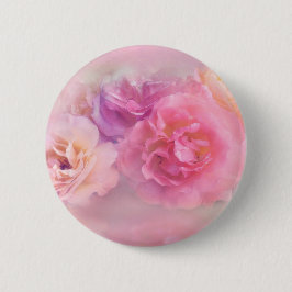 Dreamy Pastel Roses  缶バッジ