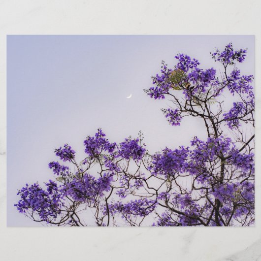 Dreamy pastel spring tree Scrapbook Paper (正面)