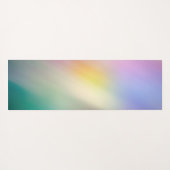 Dreamy Pastel Sunrise Gradient ヨガマット (裏面(横))