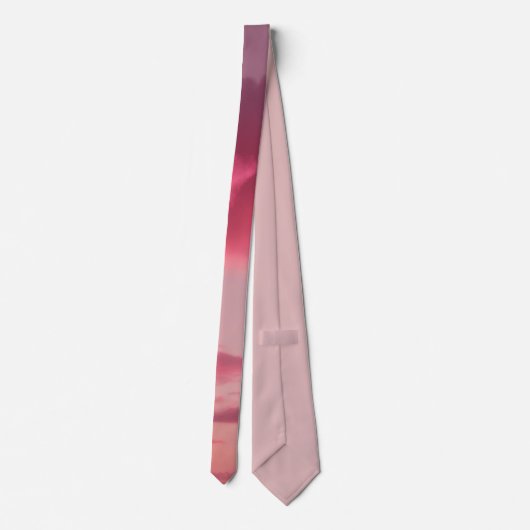 Dreamy pink gradient ネクタイ (裏面)