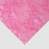 Dreamy Pink Hearts Pattern Tissue Paper 薄葉紙 (詳細)