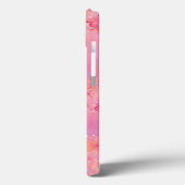 「Dreamy Pink Watercolor」iPhone 13ケース Case-Mate iPhoneケース (裏面 / 左)
