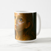 Dreamy Porcelain Glow コーヒーマグカップ (正面右)