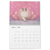 Dreamy Ragdoll Cats and Kittens Calendar カレンダー (2月 2026)