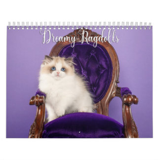 Dreamy Ragdoll Cats and Kittens Calendar カレンダー