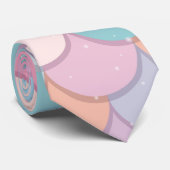 Dreamy Rainbow Fish Scale ネクタイ (ロール)