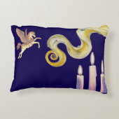 Dreamy Rectangular Pillow – Celestial Poetcore  アクセントクッション (裏面)