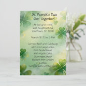 Dreamy Shamrocks St. Patrick's Day 招待状 (スタンド正面)
