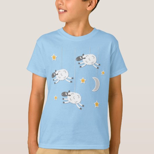 Dreamy Sheep Kids T-Shirt Tシャツ (正面)