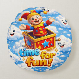 Dreamy sky high ラウンドクッション