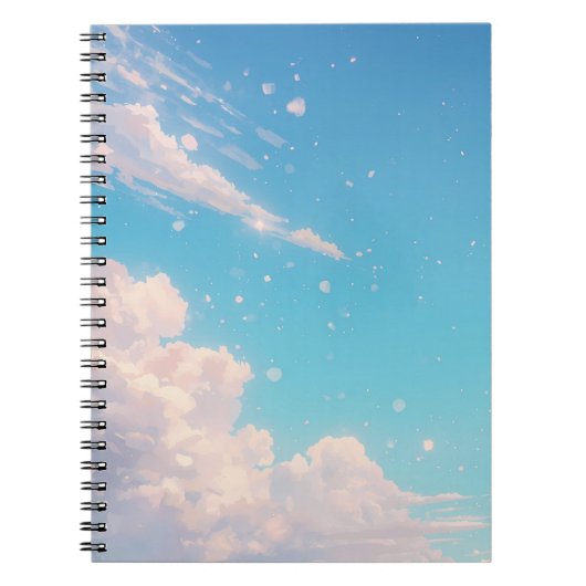 Dreamy Sky Notebook ノートブック (正面)