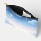 Dreamy Sky Print Cut Sew Bag アクセサリーポーチ (見開き)