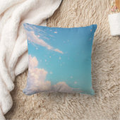 Dreamy Sky Throw Pillow クッション (ブランケット)